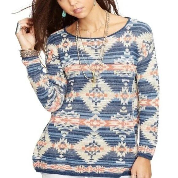 Denim & Supply Ralph Lauren Sweaters - Ralph Lauren Denim & Supply Southwestern Cotton Sweater Size XS
